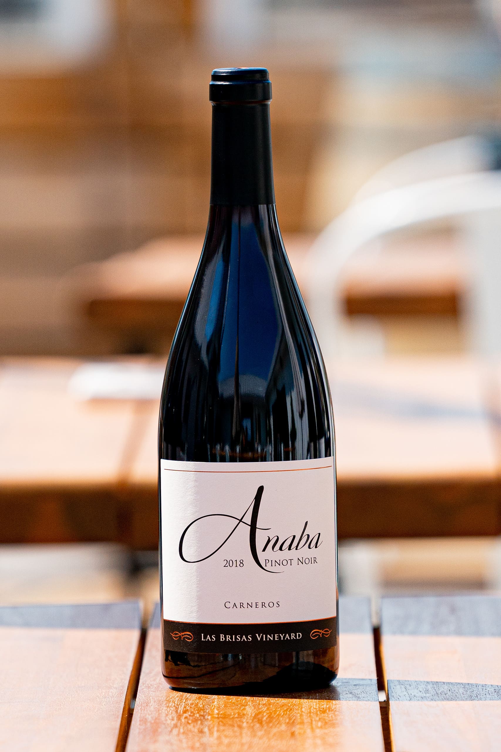 Bottle of Anaba Las Brisas Pinot Noir